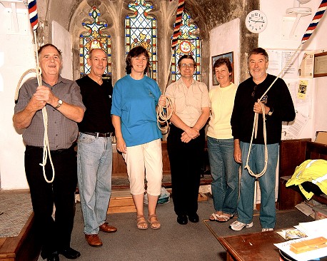 Bellringers 2006.  Photo: Ray Whitehouse