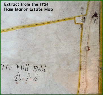 Ham Manor Estate Map 1724