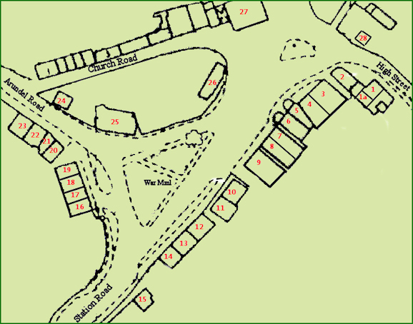 Map of shops
