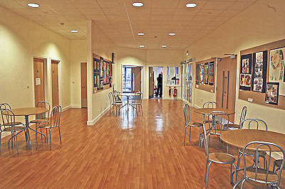 The Refreshment/Display Area.  Photo: Norman Hadley.